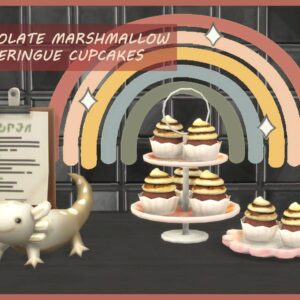 Cupcakes Meringue au Chocolat et aux Guimauves  Nouveau 25 novembre