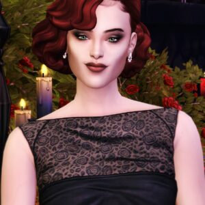 Comtesse des Ténèbres - Coiffure Ciarán