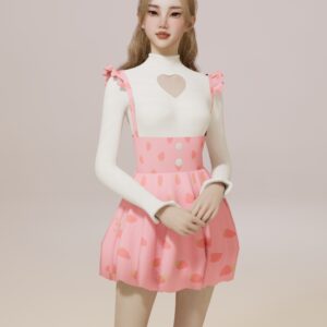 Enai_Berry Bloom Robe