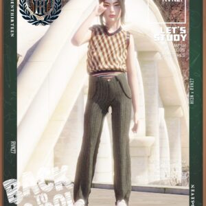 Pantalon à poignets divers pour enfants - Uniforme scolaire d'hiver (Femme)