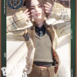 Gilet et chemisier d'hiver divers pour enfants (Femme)