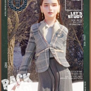 Blazer exclusif à manches longues pour enfants - Uniforme scolaire d'hiver (Femme)