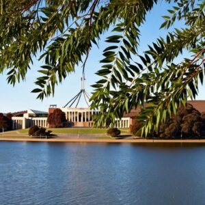 Écran de chargement de Canberra