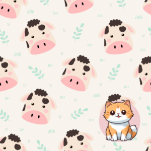 Papier peint Vaches