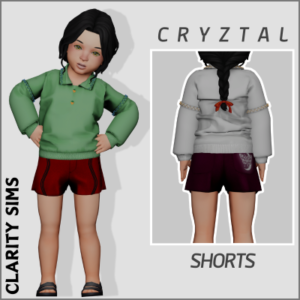 Cryztal - Shorts pour tout-petits