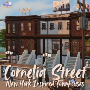 Cornelia Street – Maisons de ville inspirées de New York
