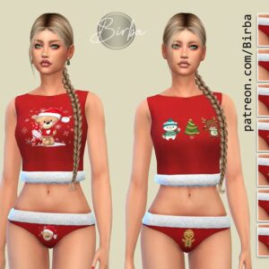 Christamas 2024 Sous-vêtements