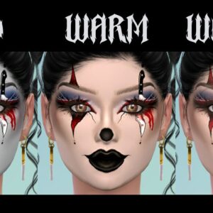 Maquillage de clown - 7 styles