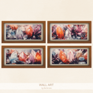 Peintures de Cristaux par BlusterSims
