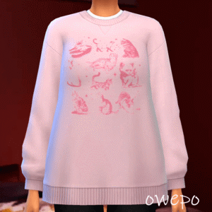 Pull magique des chats douillets