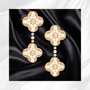 Boucles d'oreilles Trèfle