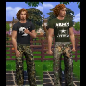 Cargo Camos - Garçons Ados-Adultes