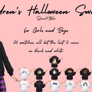 Pulls d'Halloween pour enfants