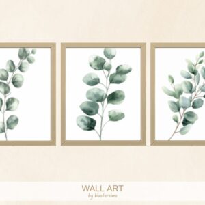 Art mural Eucalyptus par BlusterSims