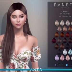 Coiffure Jeanette (Sans Accessoires)
