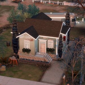Maison de départ grunge