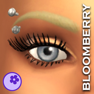 Cils avec du mascara