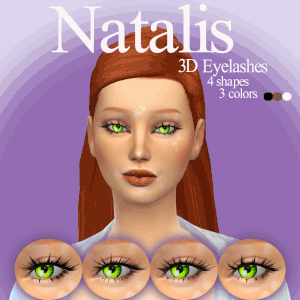 Eyelashes 3D N07par Natalis