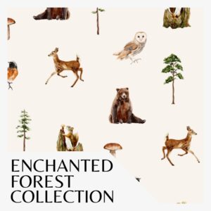 Papier peint Forêt Enchantée 04