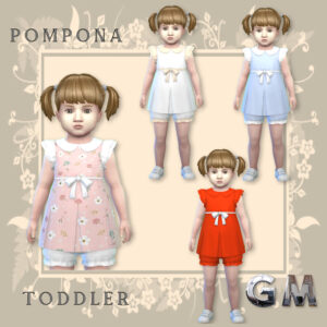 GM-Pompona version vêtements pour tout-petits