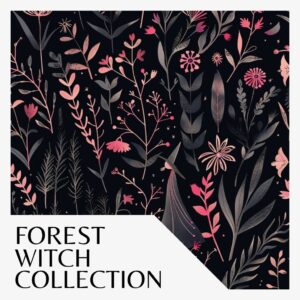 Papier peint Sorcière de la forêt 05
