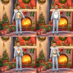 Pull de Noël pour enfant