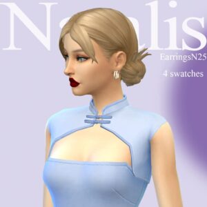 Boucles d'oreilles N25par Natalis