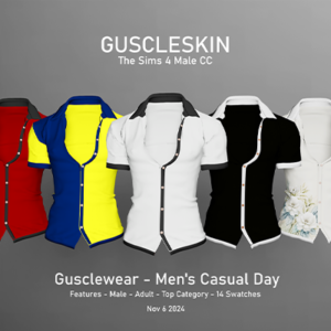 Gusclewear - Haut décontracté pour homme