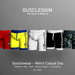 Gusclewear - Pantalon décontracté pour homme (Bas)