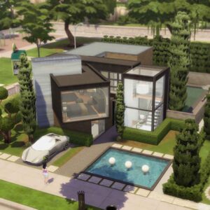 Maison Cube Moderne