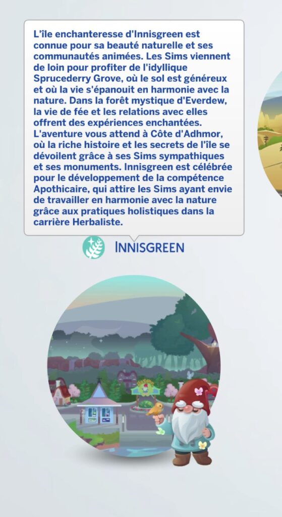 La visite de la ville d'Innisgreen