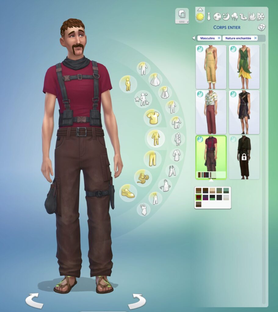 La carrière Herbaliste des Sims 4 Nature Enchantée