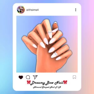 Dreamy Bow Nail
