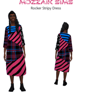 Robe Rayée Rocker LS