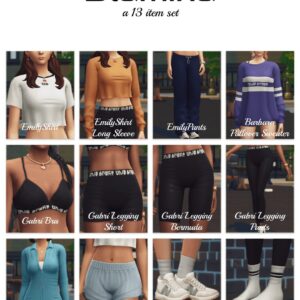 Gabi Legging (Bermuda) (Caiocc)