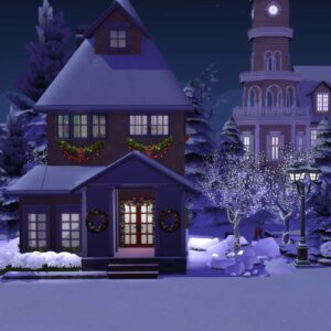 Un petit village de Noël en céramique