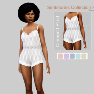 Shorts en Plaid Diamant - [Simtimates]