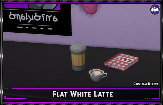 Recette personnalisée : Flat White Latte