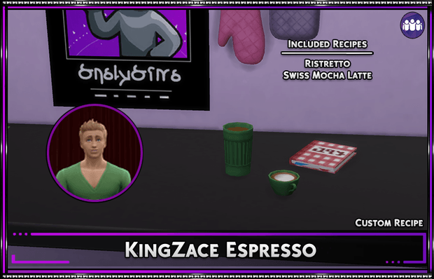 Recette personnalisée : Espresso KingZace