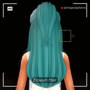 Cheveux Elowyn pour enfants (clumsyalien)