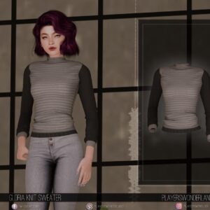 Gilet en tricot Gloria