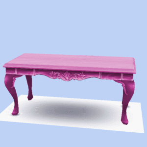 Table à manger rose II de Groovy