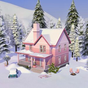 Maison de montagne poupée | Sans CC