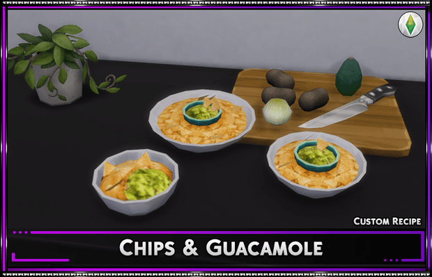 Recette personnalisée : Chips et Guacamole