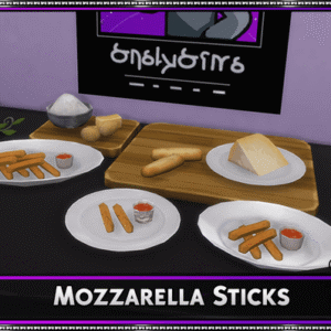 Recette personnalisée : Bâtonnets de mozzarella