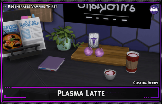 Recette personnalisée : Latte Plasma