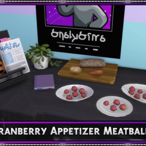 Recette personnalisée : Boulettes de viande aux canneberges en apéritif