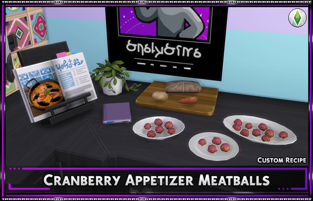 Recette personnalisée : Boulettes de viande aux canneberges en apéritif