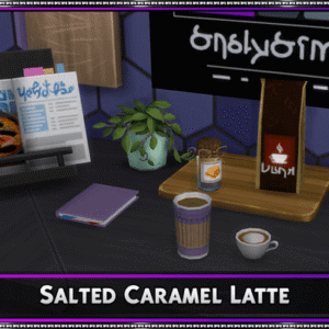 Recette personnalisée : Latte au caramel salé