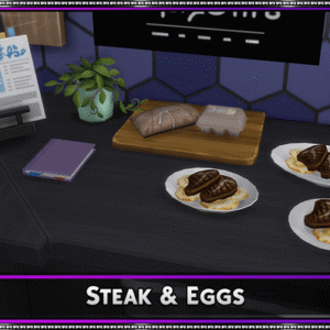 Recette personnalisée : Steak et œufs